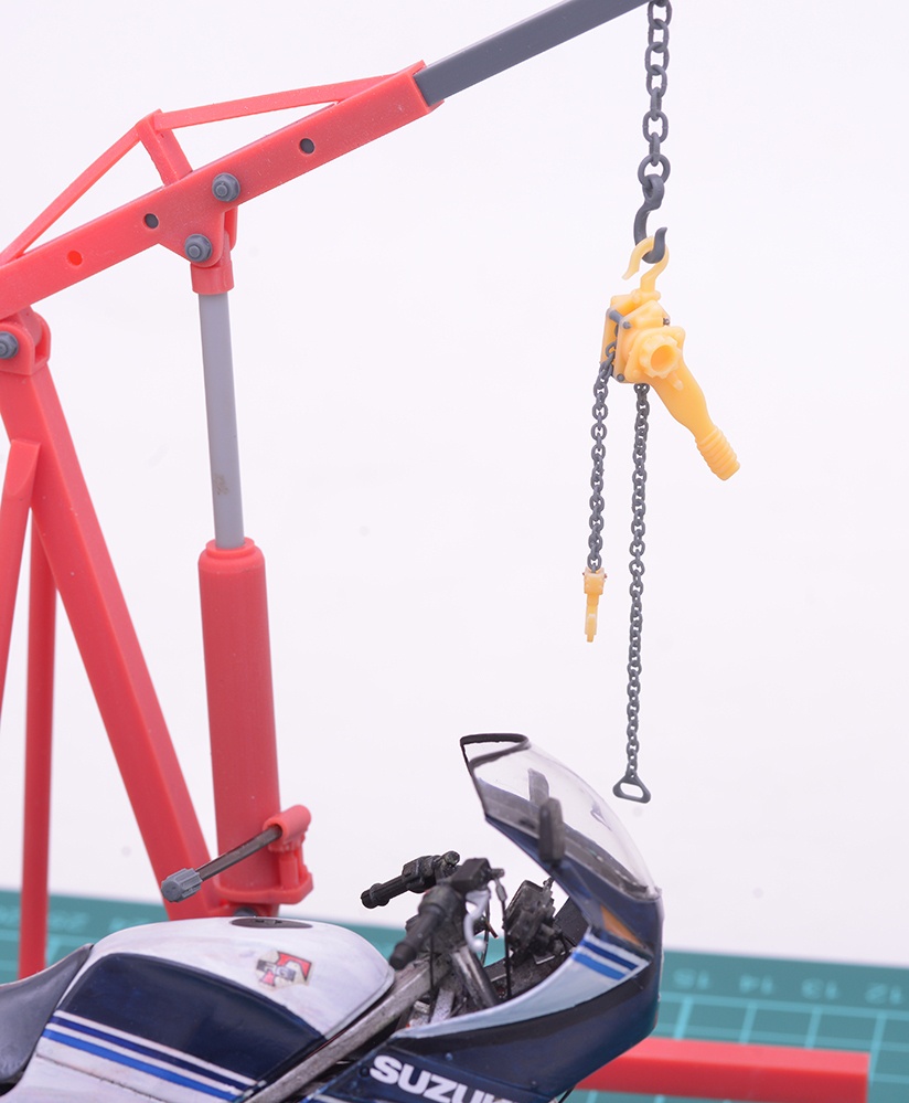 1/12 レバーホイスト(ガッチャ) 3Dプリンタ出力未塗装キット