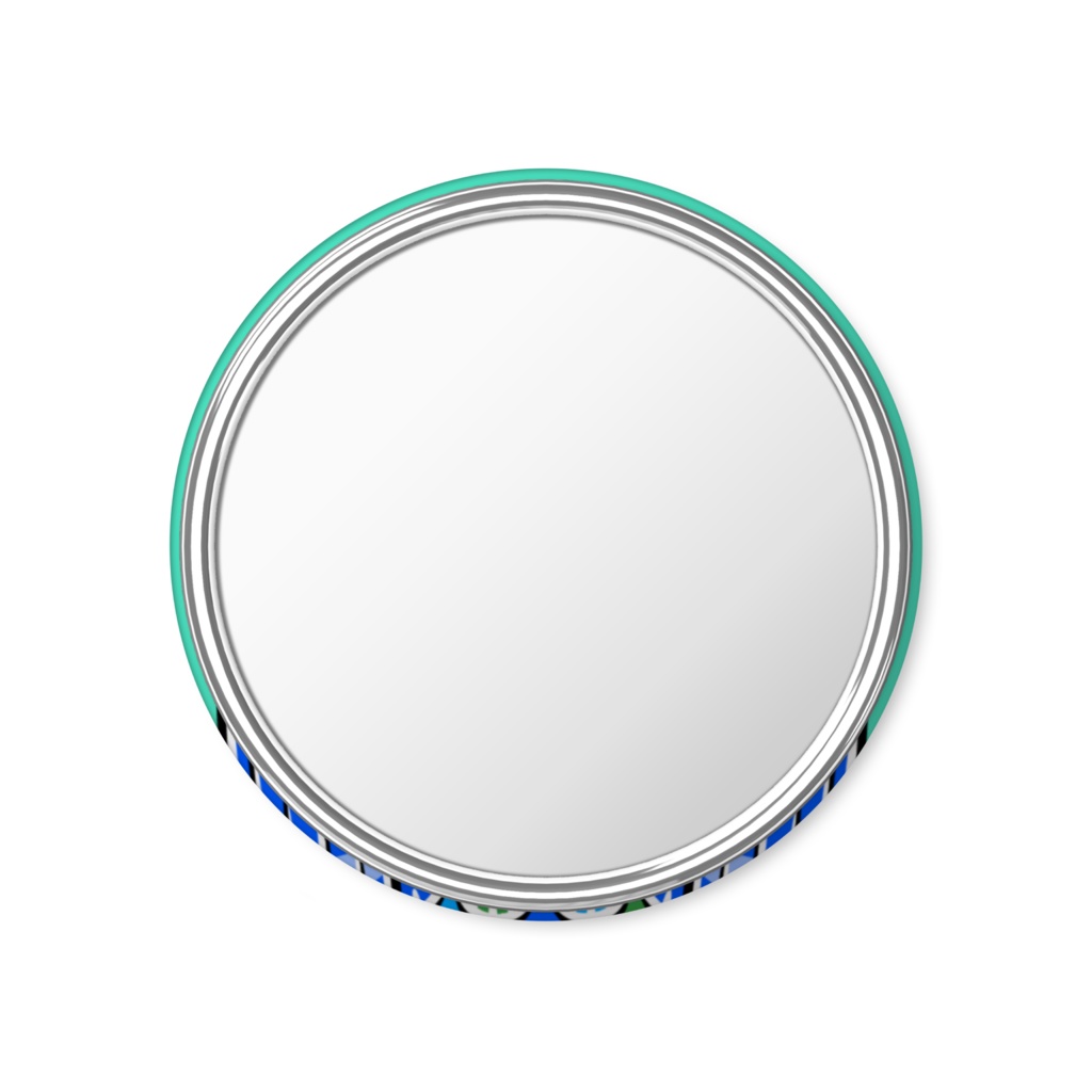 ぷっくりアマビエちゃん(缶ミラー)