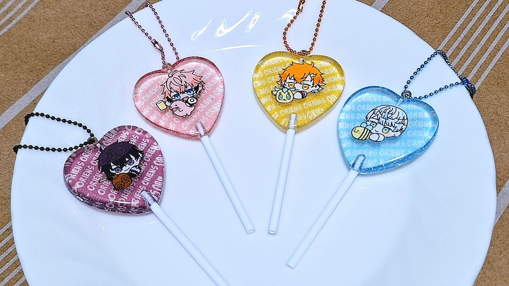 【非公式】Oriensキャンディキーホルダー