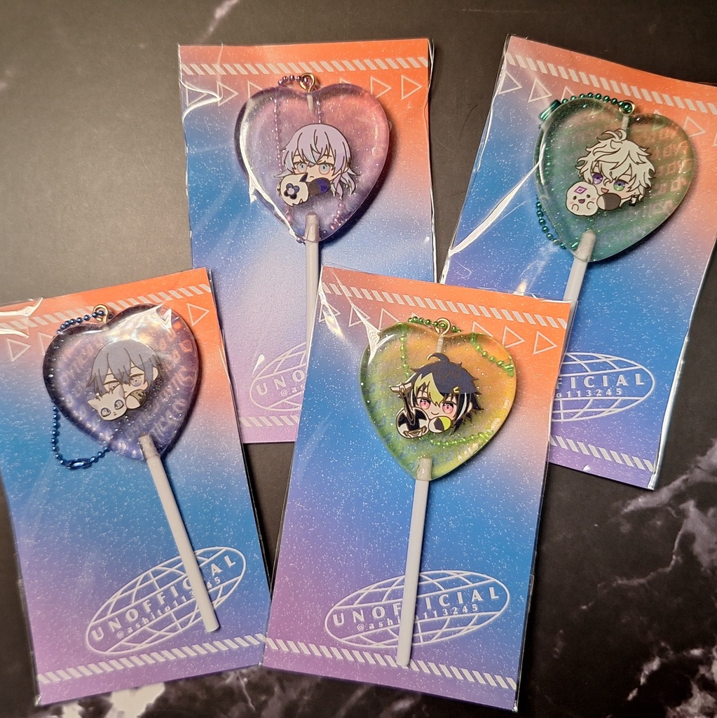 【非公式】Dyticaキャンディキーホルダー