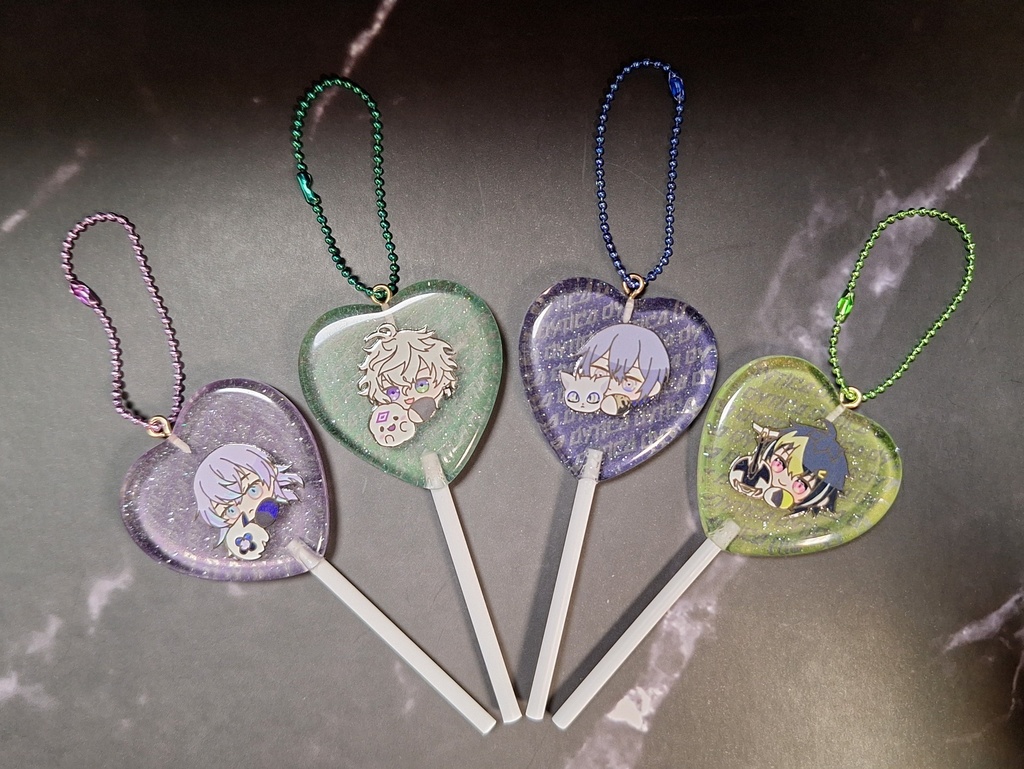 【非公式】Dyticaキャンディキーホルダー