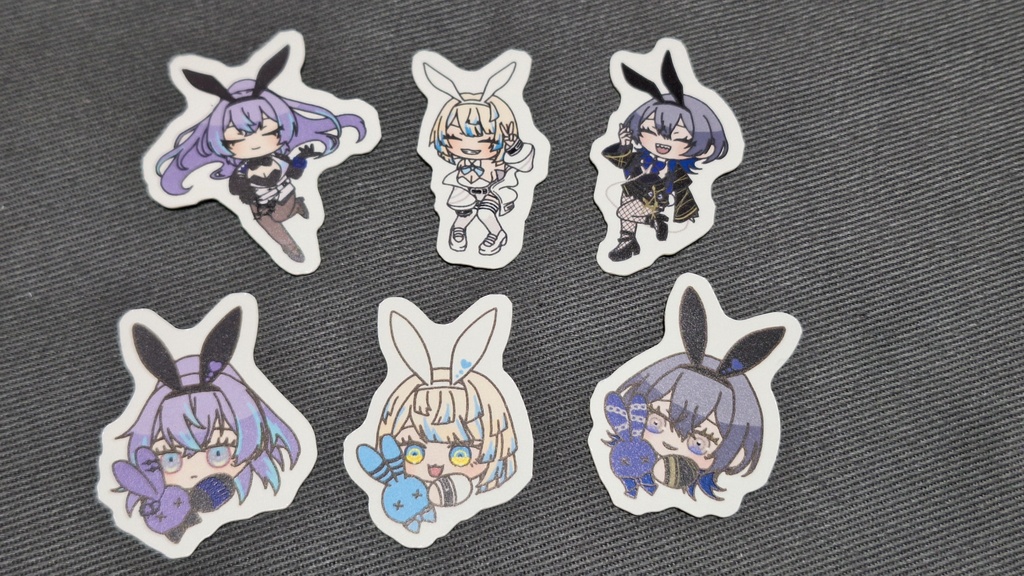 【非公式】HWBステッカーセット