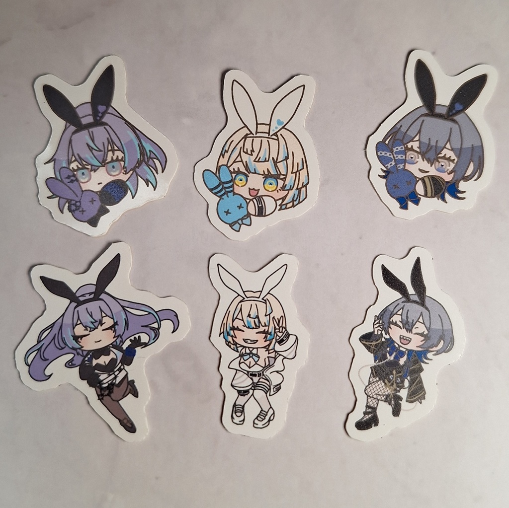 【非公式】HWBステッカーセット