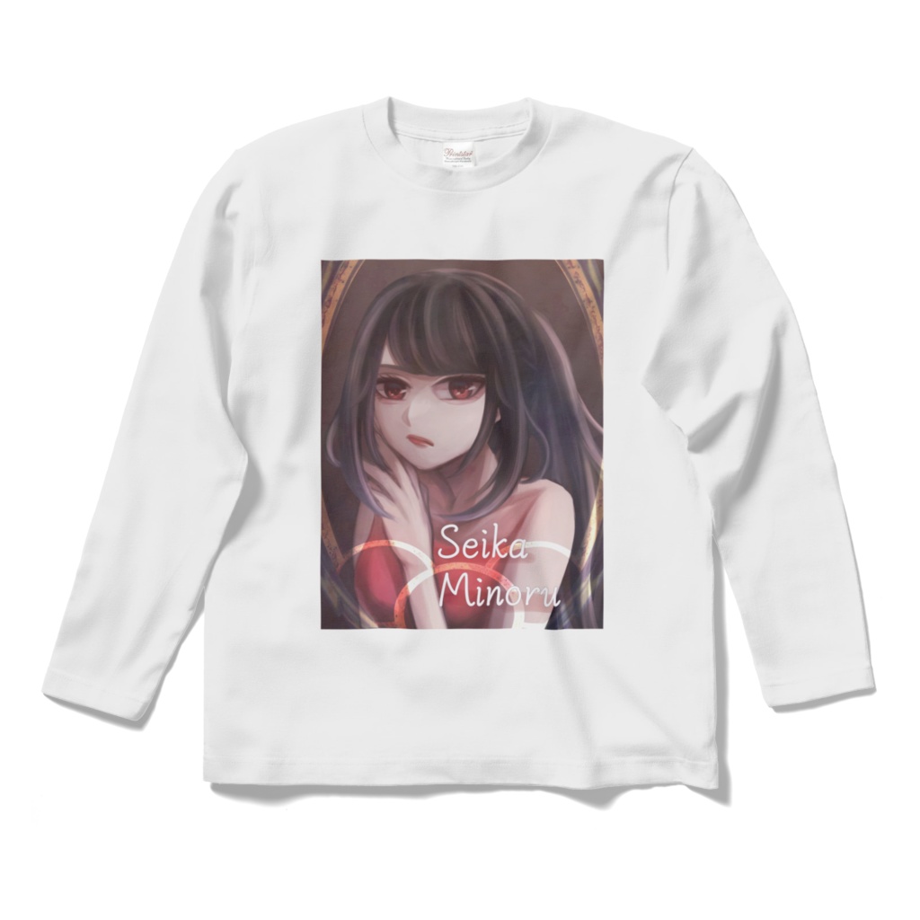 【聖火みのる】厚塗りロングTシャツ