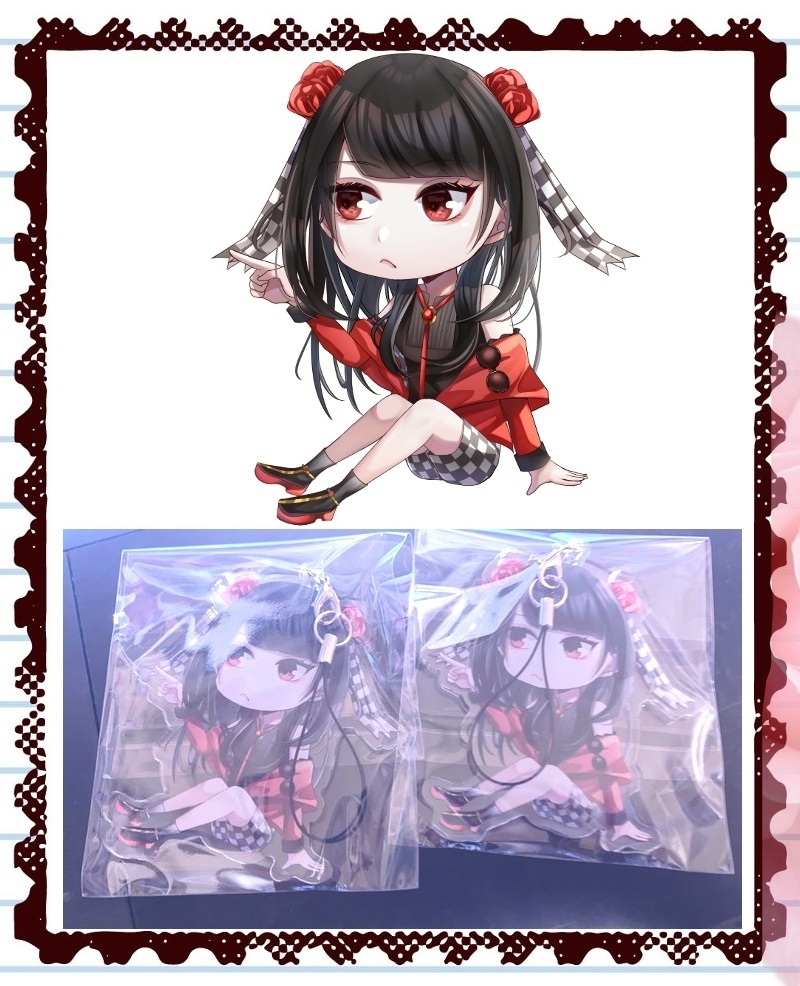 【聖火みのる】アバターアクリルキーホルダー3