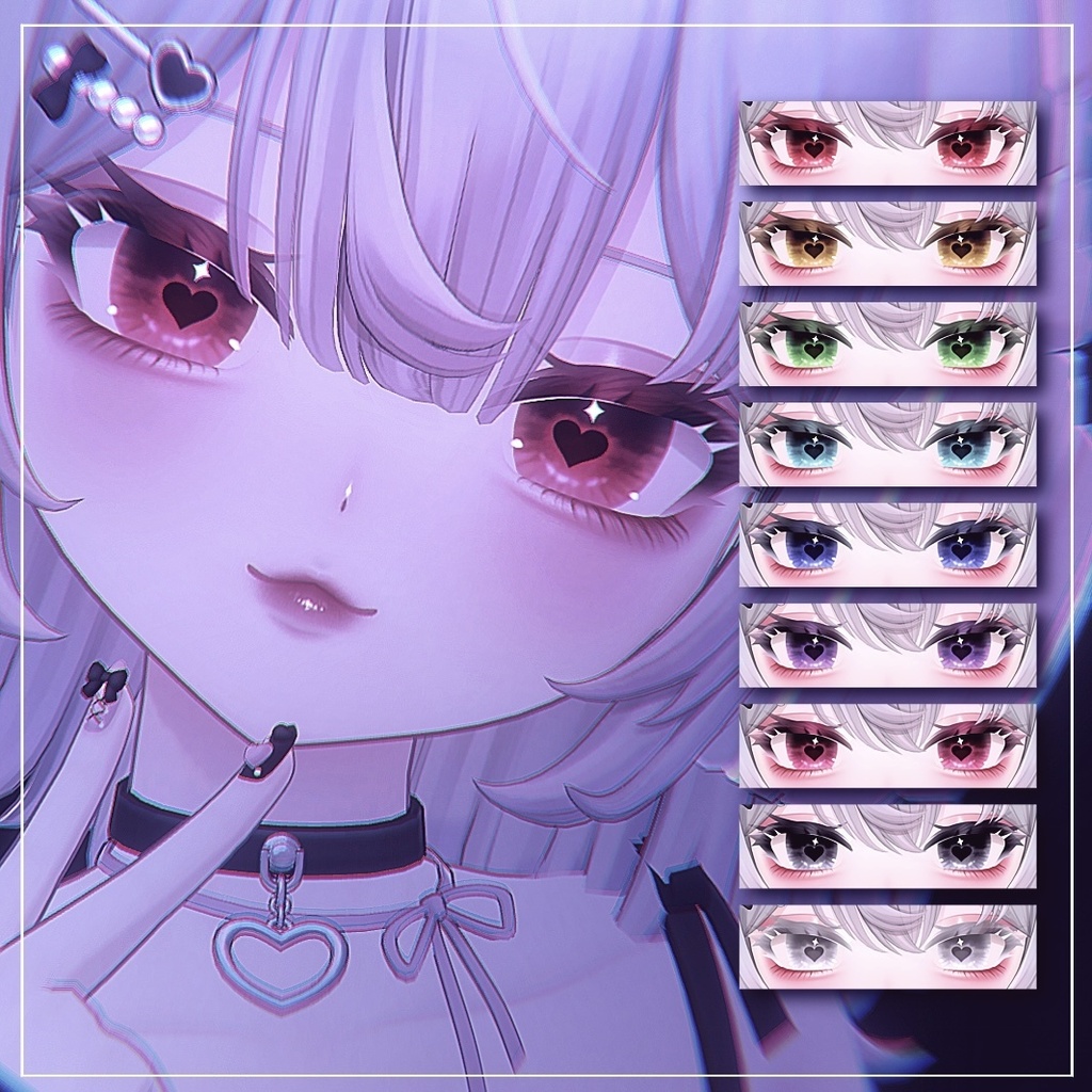 【ルナリィ - Lunary -】病みかわ ♡ デビル【MAKE&EYE Texture】