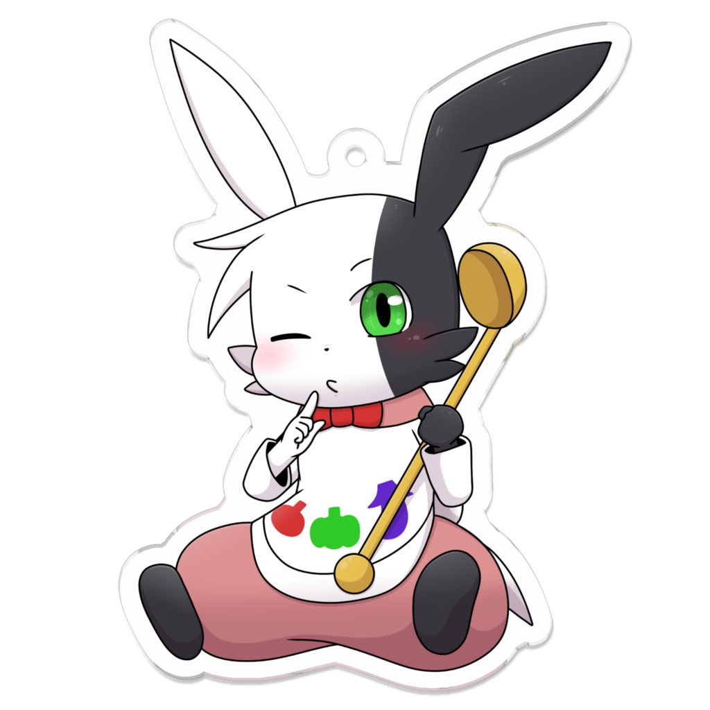 「パラット」アクリルキーホルダー