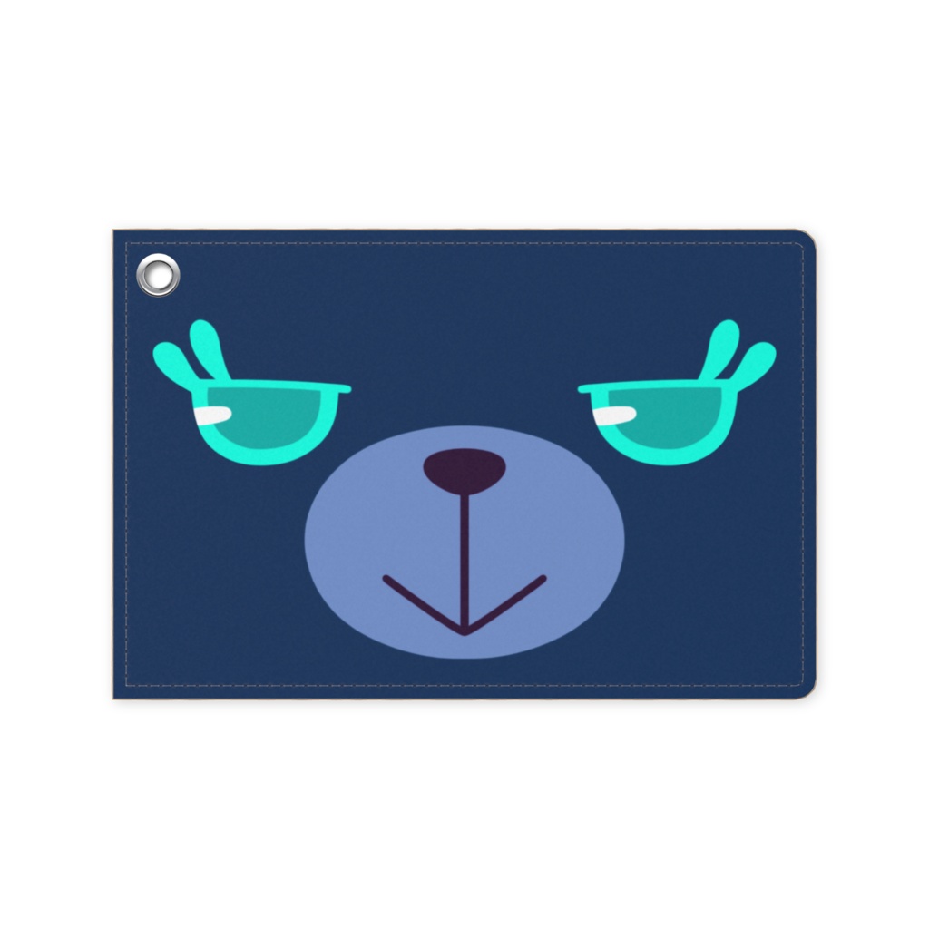 パスケース(黒うさぎ)