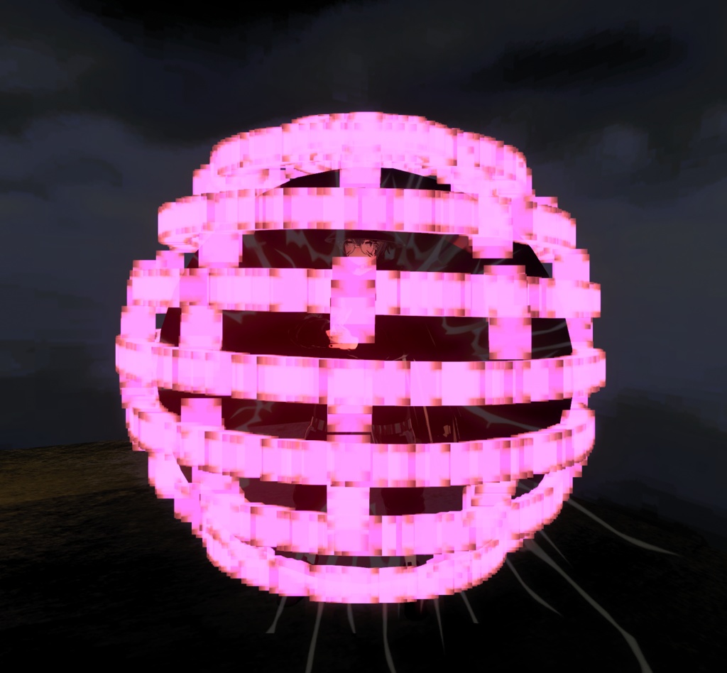 【VRChat想定/MA対応】だれでも簡易な領域ギミック G-003