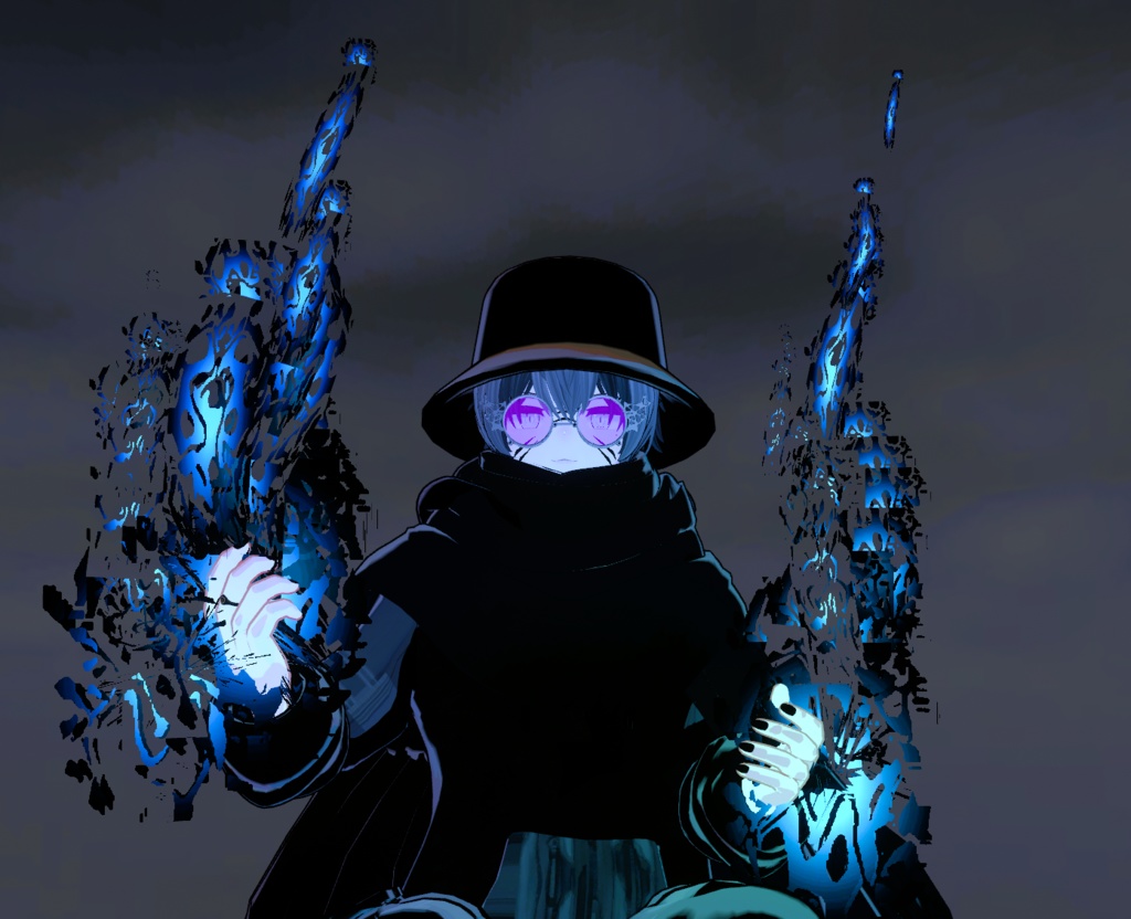 【VRChat想定/MA対応】黒い閃光ギミック G-004