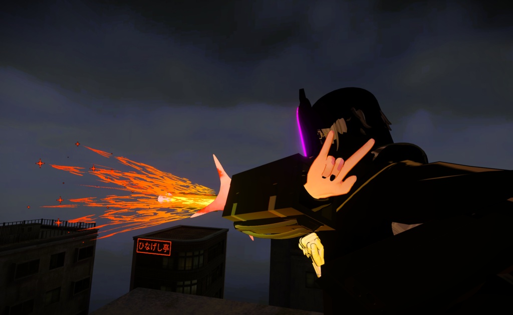 【VRChat想定/MA対応】「おやおや探窟家」拡張ギミック_肘からでるやつ G-010