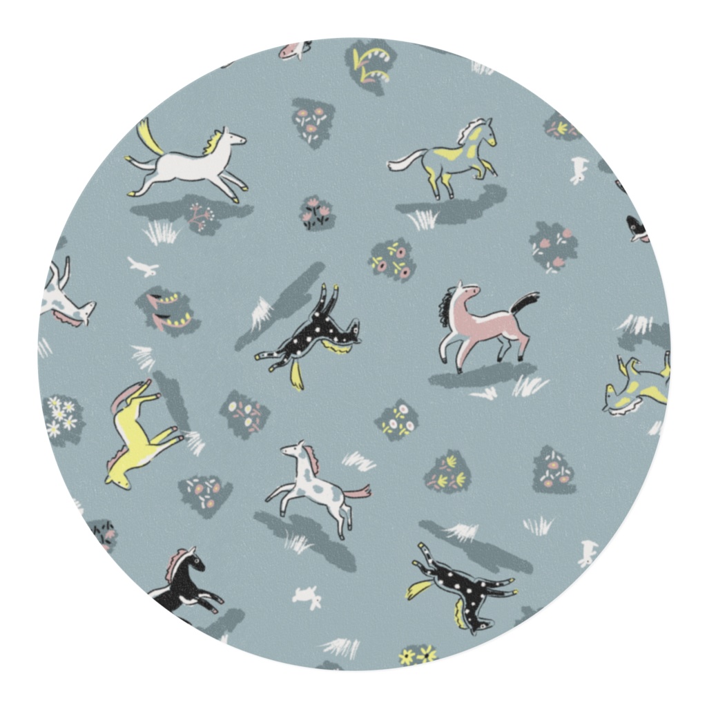 草原の馬マスキングテープ