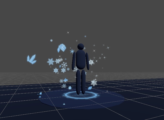 Ice Aura FX – Ice Crystal Auras for VRChat Avatars [PC & Quest]