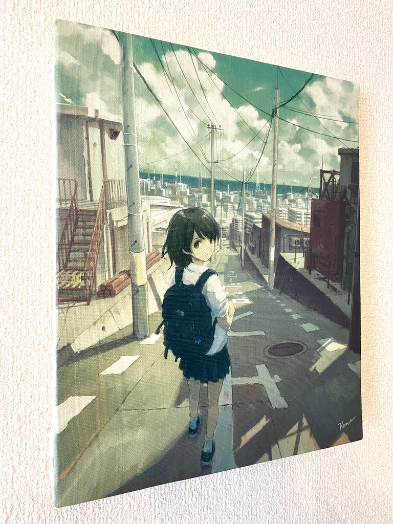 人気メーカー・ブランド キャンバスアート『坂の向こうの夏』 - BOOTH - KENSIGHT.BOOTH その他