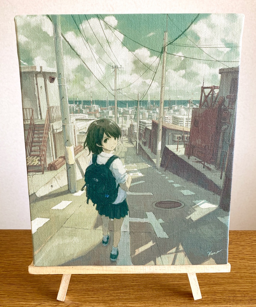 キャンバスアート『坂の向こうの夏』
