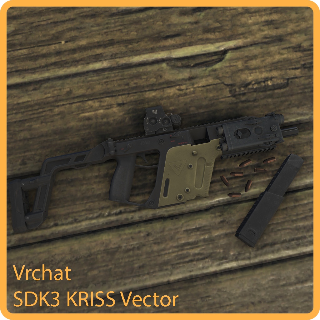 Vrchat SDK3 KRISS Vector 