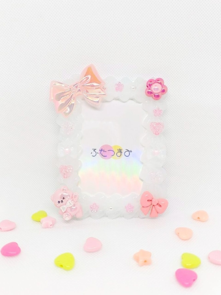 クリアホイップ🎀ピンク　B8サイズ硬質ケース
