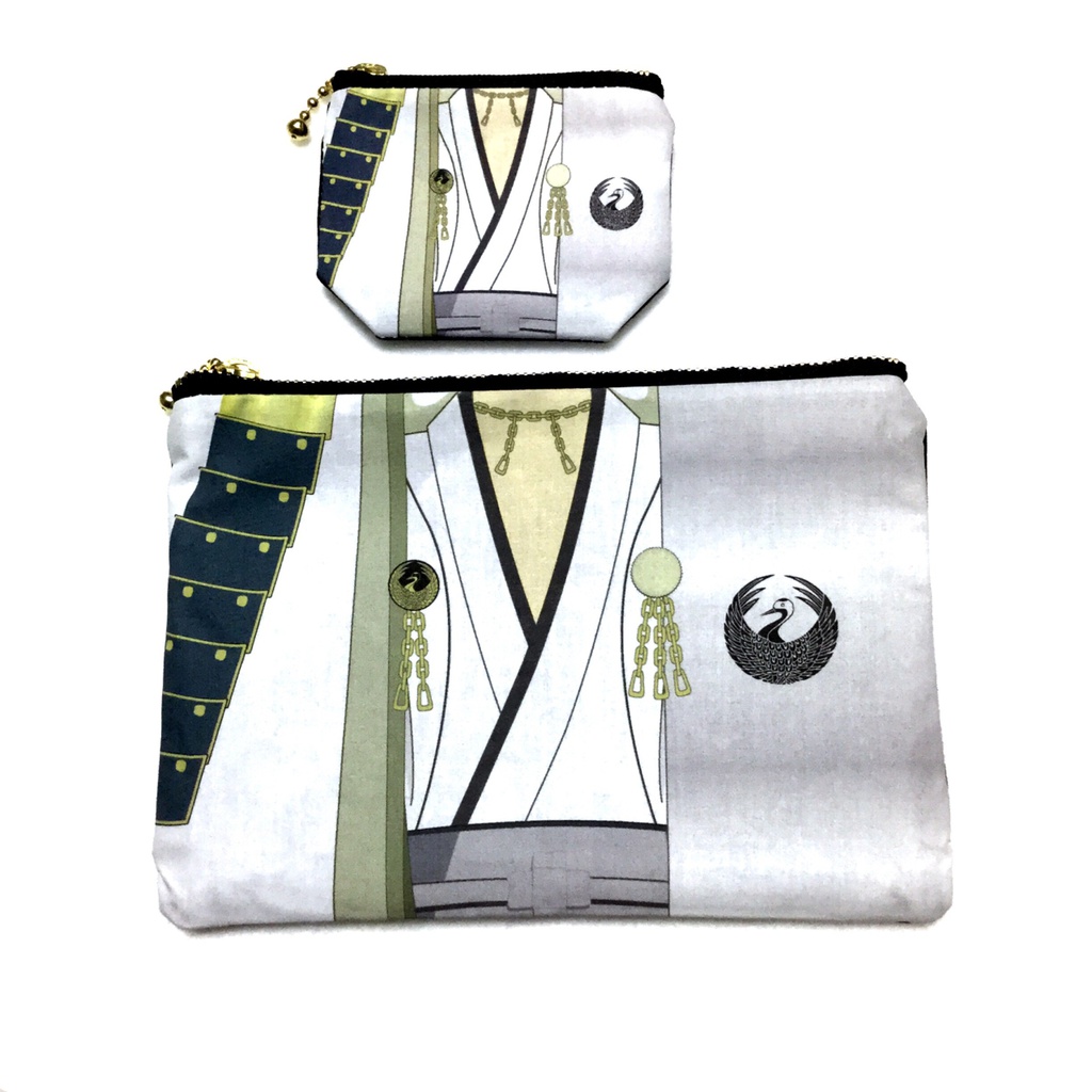 刀剣乱舞/鶴丸国永衣装モチーフポーチ