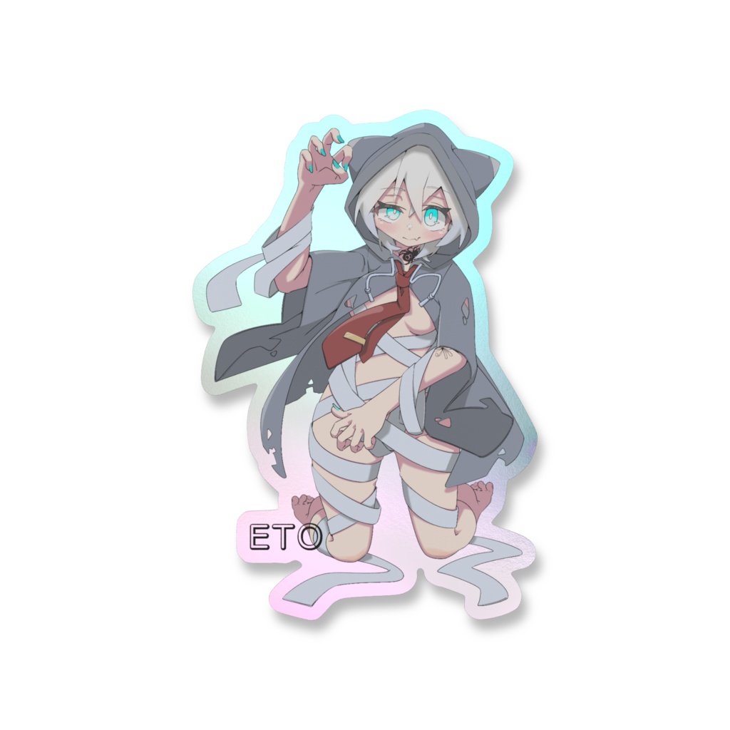 ETOちゃんオーロラステッカー