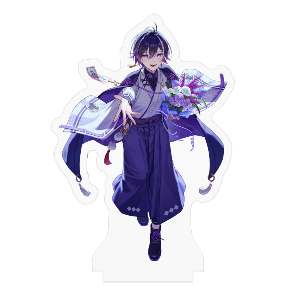 【夜百すがら】アクリルフィギュア(誕生日2022ver.)〈70㎜/100㎜/160㎜〉