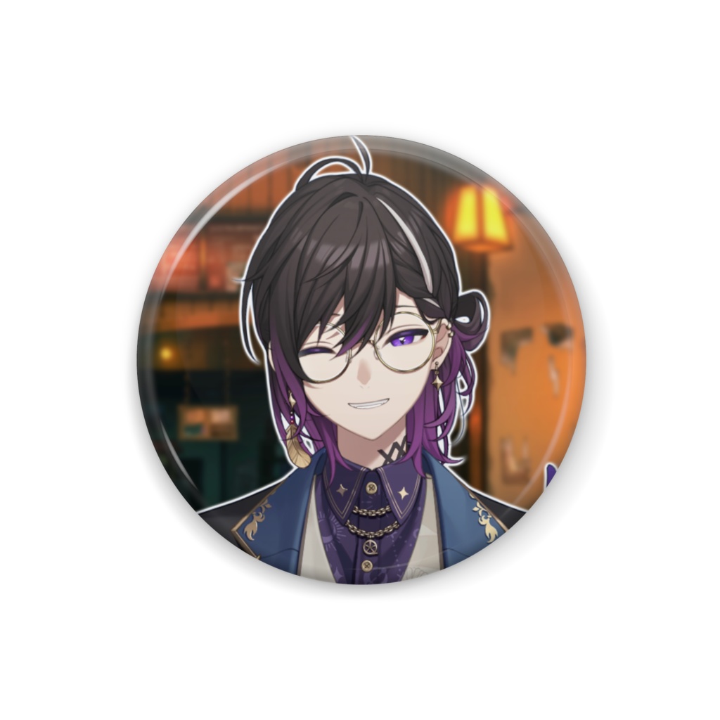 【夜百すがら】缶バッジ（ほうき星シネマ衣装）〈32㎜/57㎜/76㎜〉