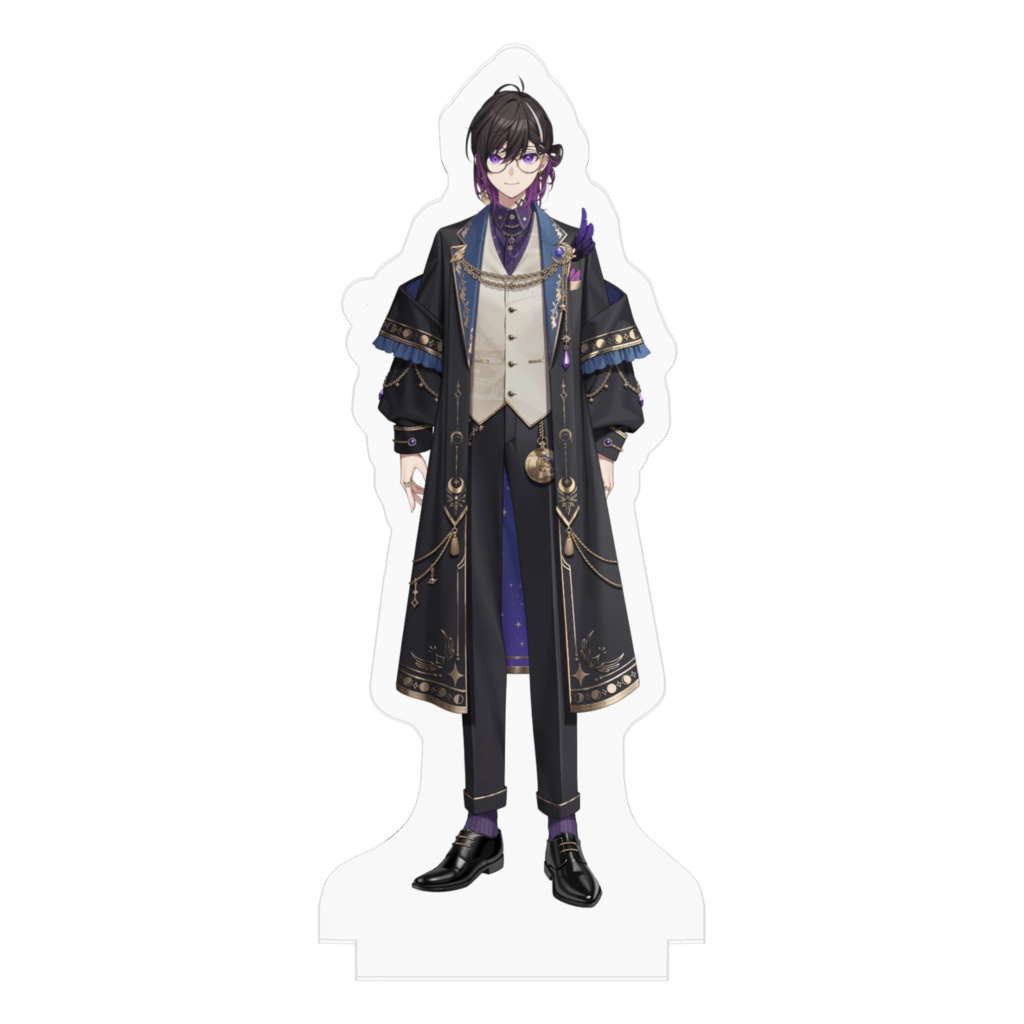 【夜百すがら】アクリルフィギュア(ほうき星シネマ衣装ver.)〈70㎜/100㎜/160㎜〉