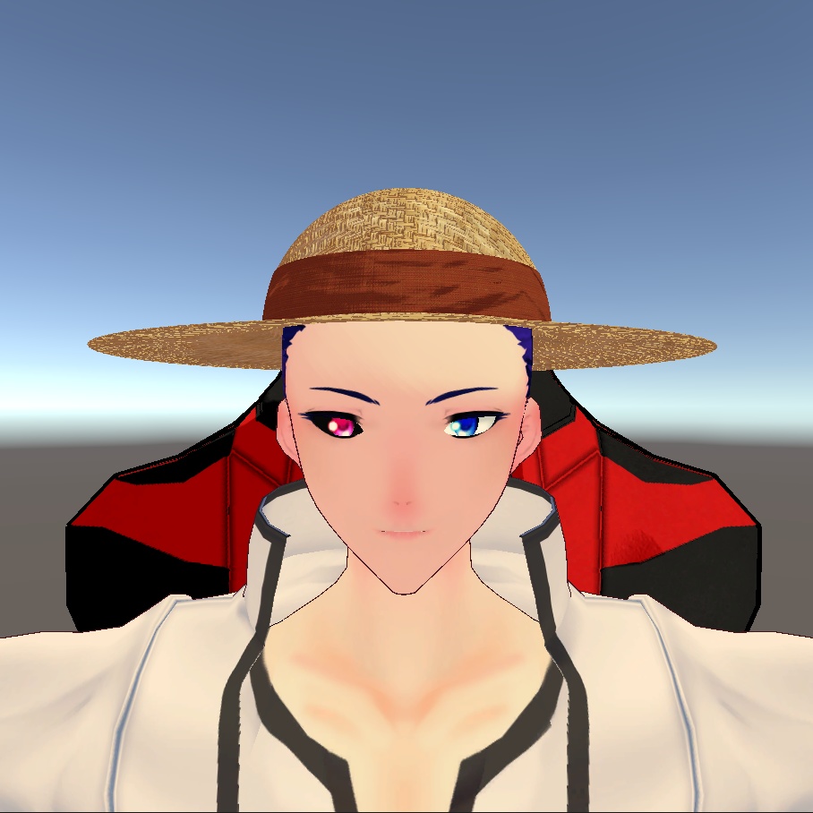[VRM/Unity] Straw hat - Nakashimaryuu's 3D Assets - BOOTH