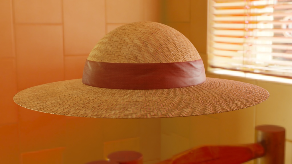 [VRM/Unity] Straw hat