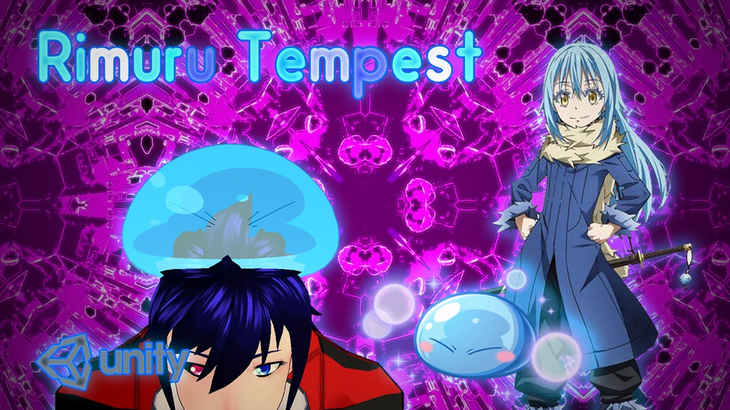 [VRM/Unity] Rimuru Tempest (slime accessory)