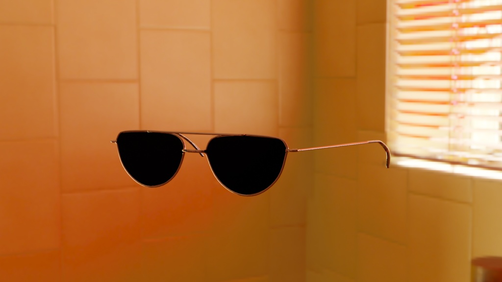 [VRM/Unity] Mafia Glasses