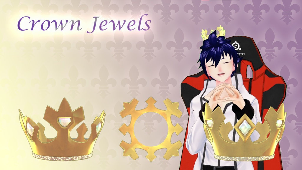 [VRM/Unity] Crown Jewels