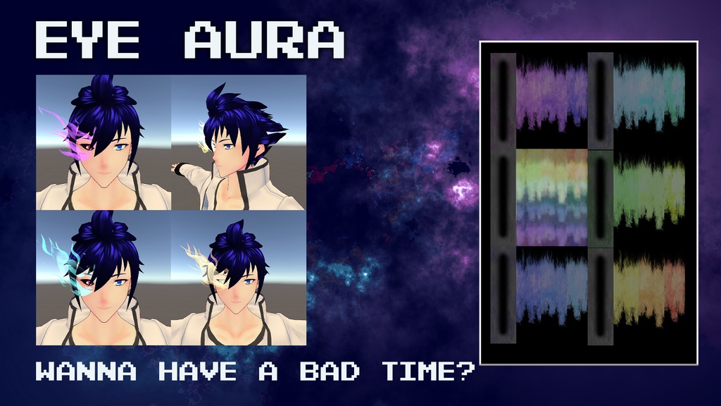 [VRM/Unity] Eye Aura 