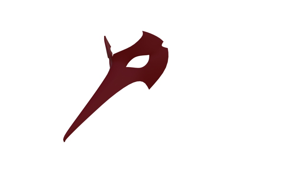 [VRM/Unity] Crow Mask - Nakashimaryuu's 3D Assets - BOOTH