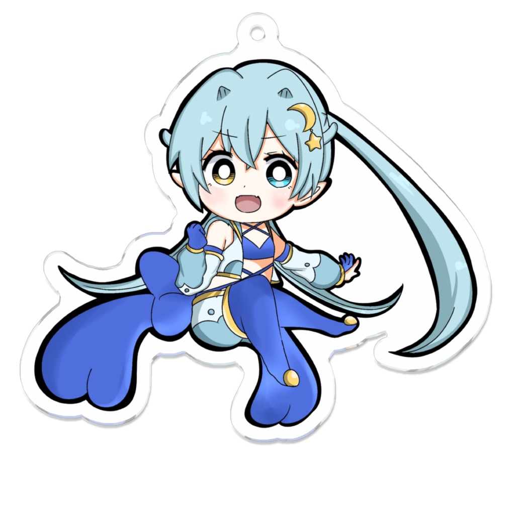 宇宙一ユニカ☆の宇宙一可愛いアクリルキーホルダー