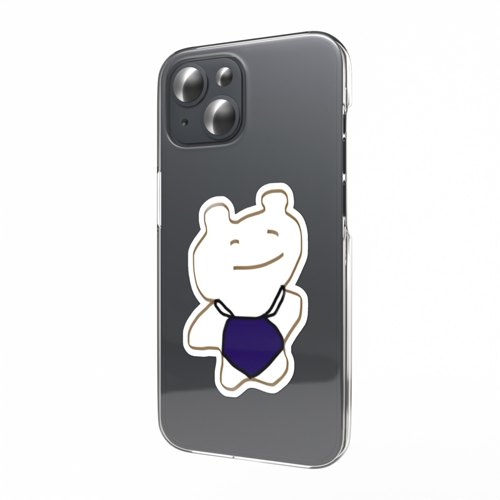 スク水くまシール(大)