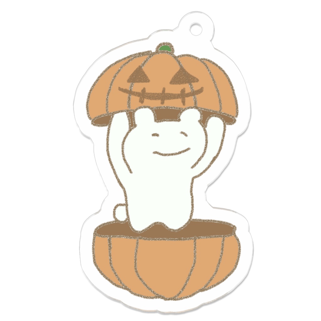 かぼちゃくまアクキー