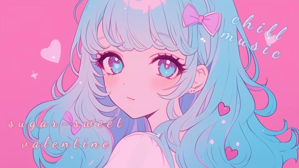 【フリーBGM】sugar-sweet valentine|可愛く甘いバレンタインムード 作業 勉強 Vlog 配信 かわいい Focus Relax kawaii