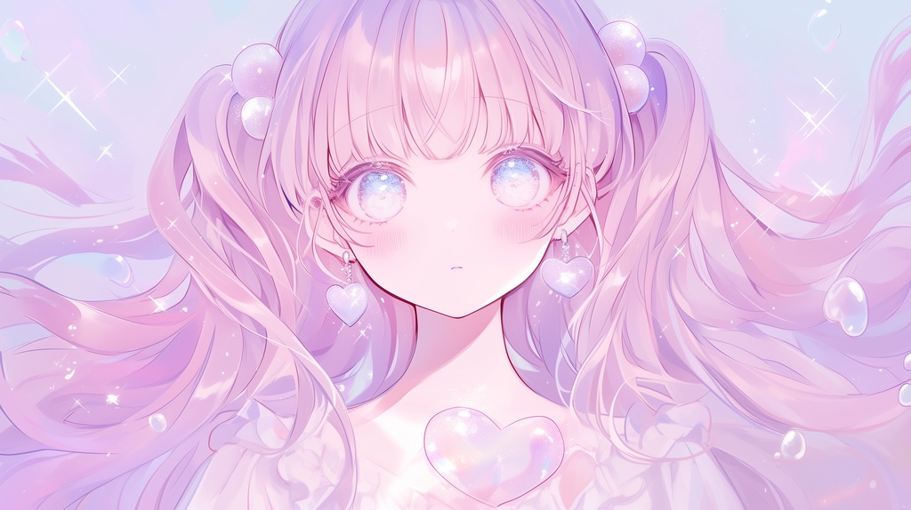 【フリーBGM】Gleaming Melody / きらめくメロディ【1時間耐久】かわいい kawaii BGM 配信 雑談 作業用 vlog