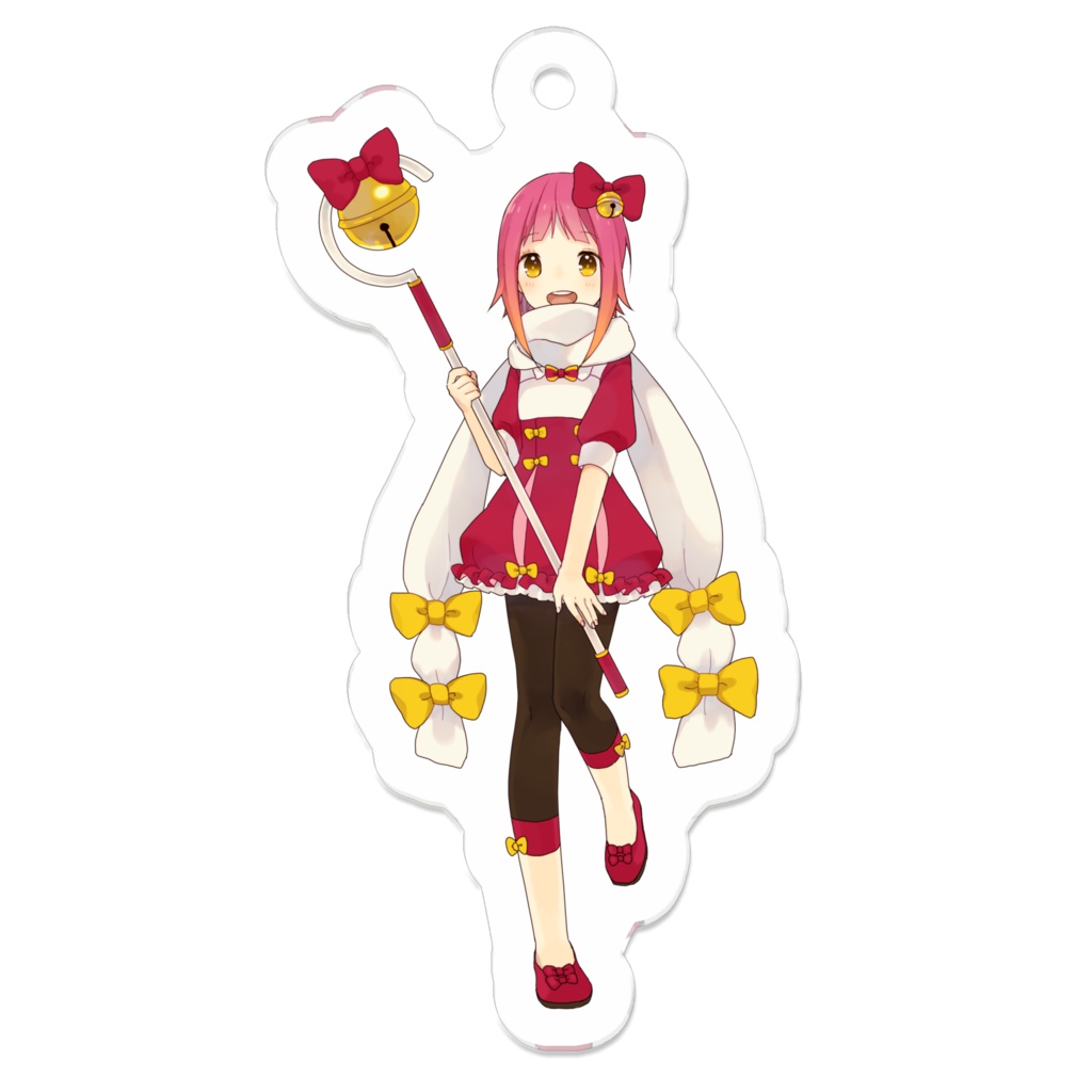 魔法少女の迷宮(リボン)アクリルキーホルダー