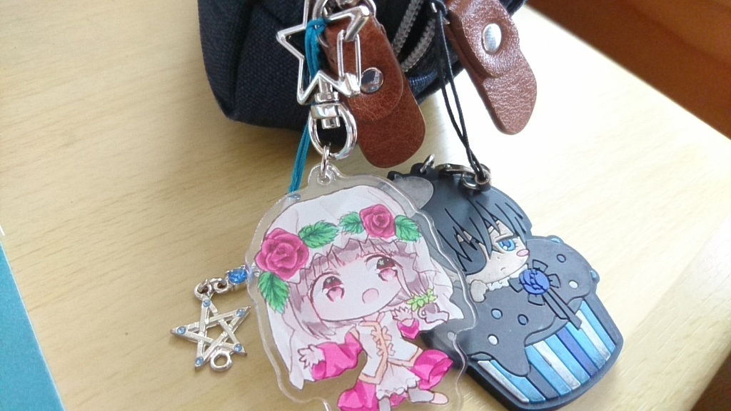 裕美音アクリルキーホルダー