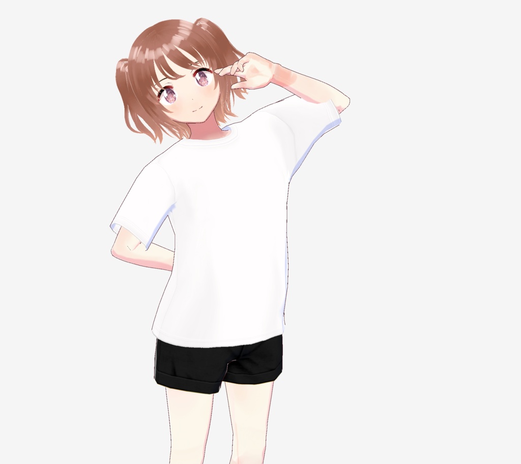 (Free)VRoidレインボー髪と手塗りガイドと顔がすぐ作れるテクスチャーセット #vroid_k3ki