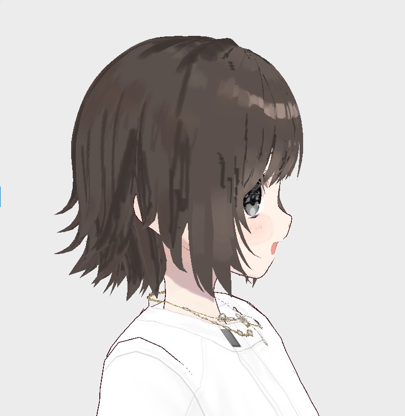 【FreeDL】(.png)VRoidレインボー位置合わせ髪