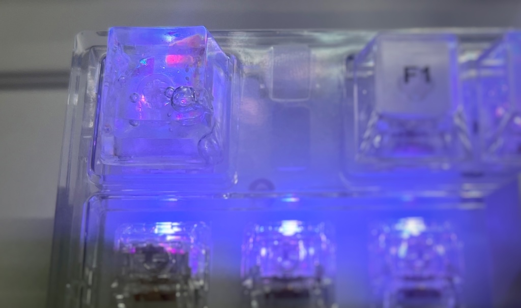 キーキャップ「透明感」