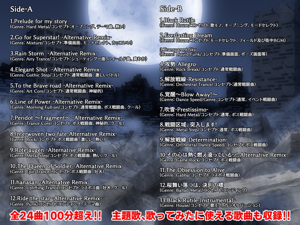 聴けるBGM素材集「相乗効果的MusicFactory.-Alternative-」