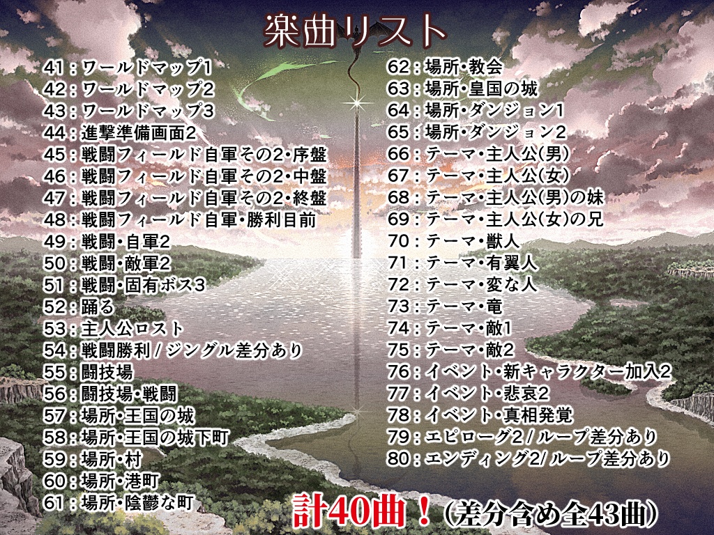 SRPG音楽素材集「イルジオン戦記」vol.2