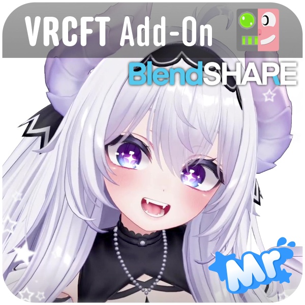 「愛莉」 (Airi) VRCFT (Face Tracking/フェイストラッキング) Add-On