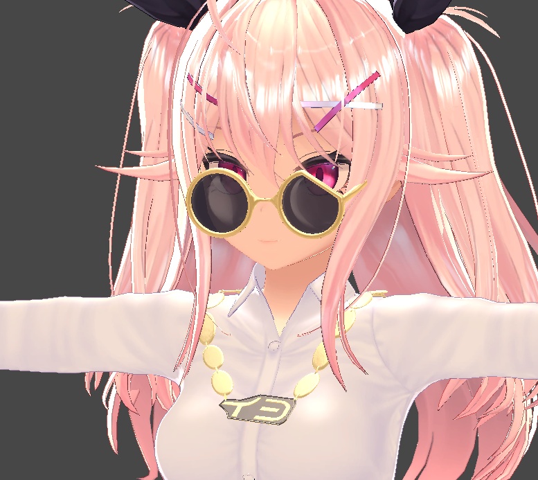 【イヨ用】サングラス、イヨネックレス