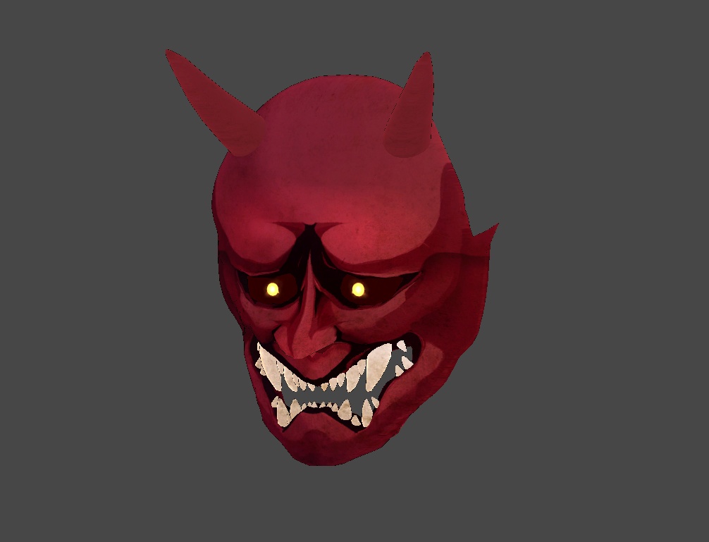 【Vrchat向け】 はんにゃの面