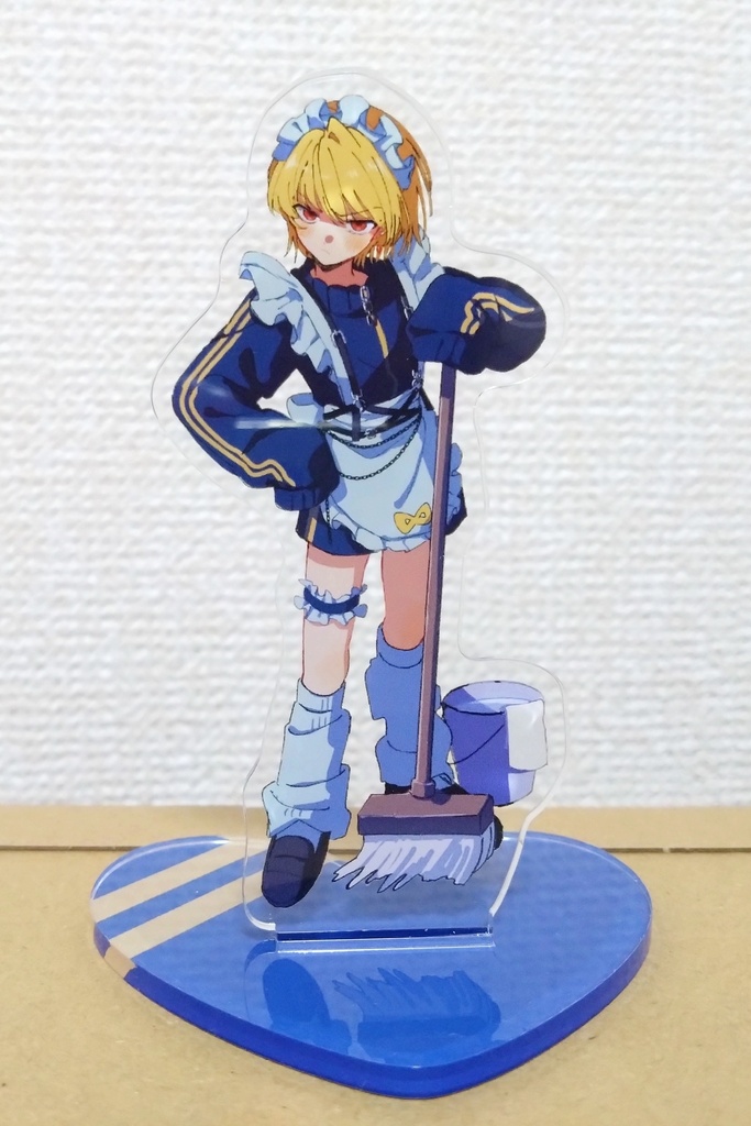 ジャージメイドのクラピカくんアクスタ(緋の眼ver.)