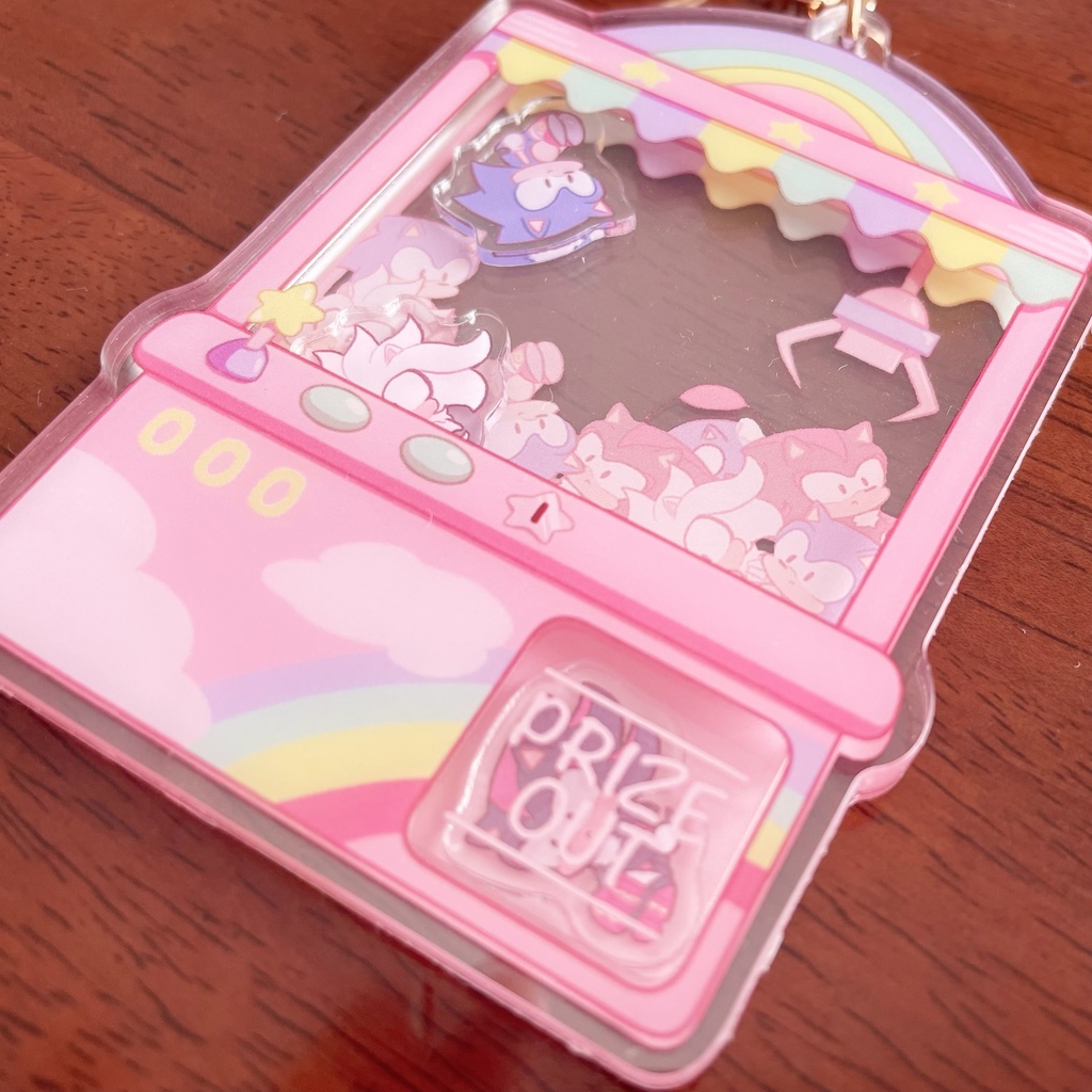 シャカシャカアクリルキーホルダー